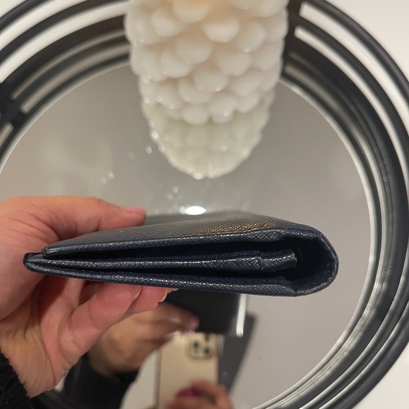 Authentic PRADA Men's Saffiano Leather Bi-Fold Long Wallet- Black - Picture 14 of 14